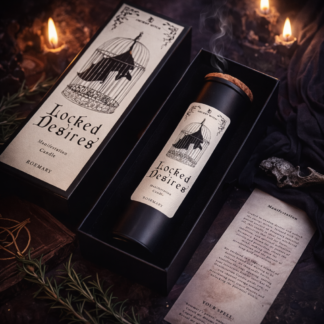 Bougie de Purification de Sorcière Ancienne – Désirs Verrouillés